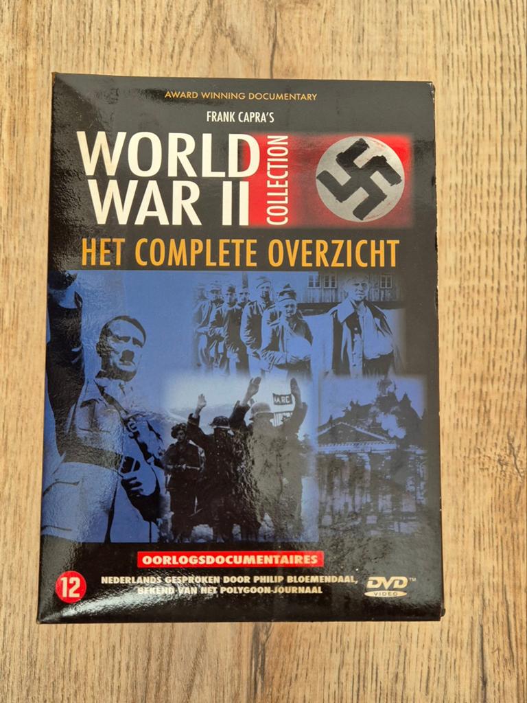 Frank Capra's World War II - Het Complete Overzicht, Vanaf 12 jaar, Ophalen of Verzenden, Zo goed als nieuw, Oorlog of Misdaad