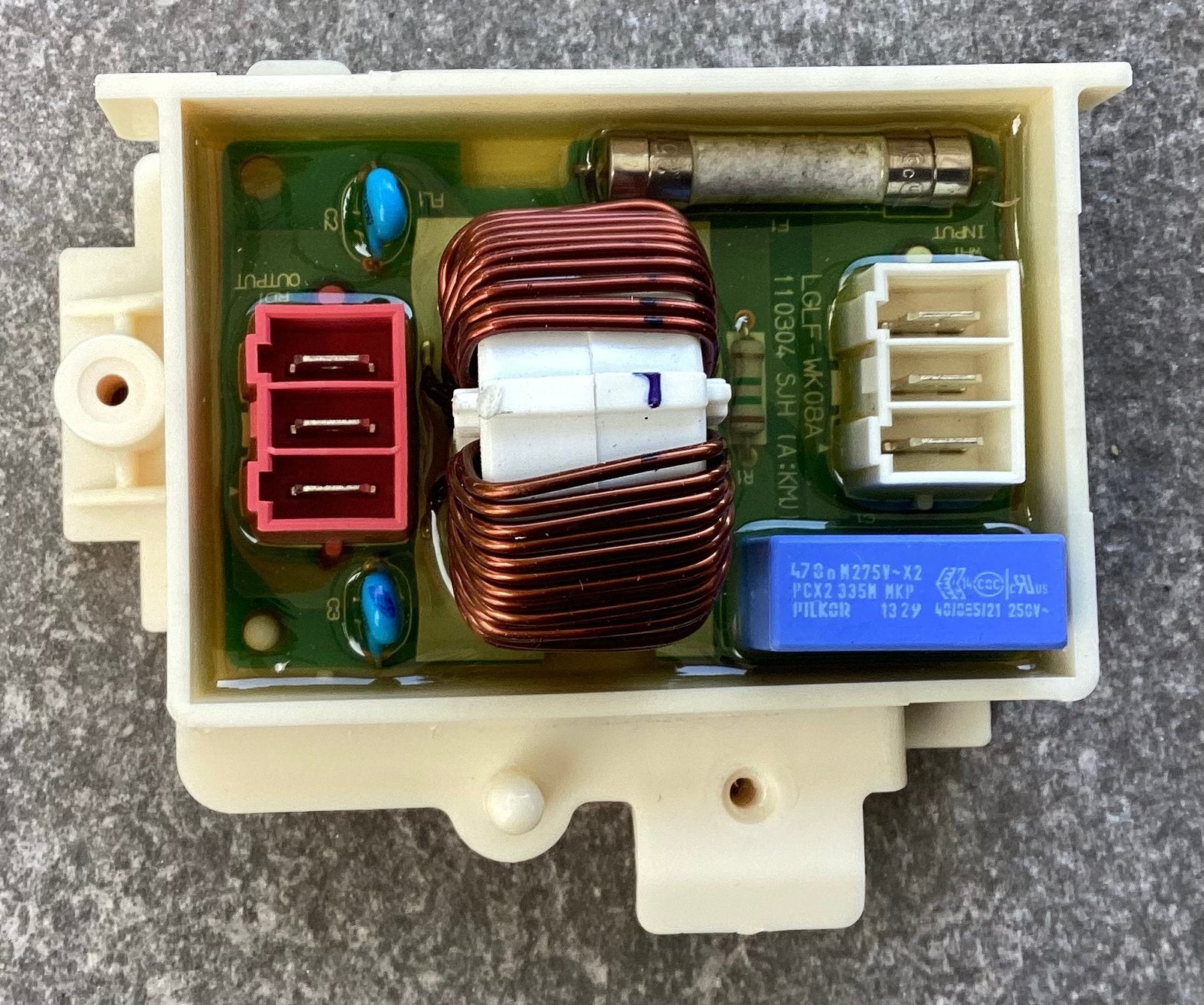 LG wasmachine filter assembly, Ophalen of Verzenden, Zo goed als nieuw