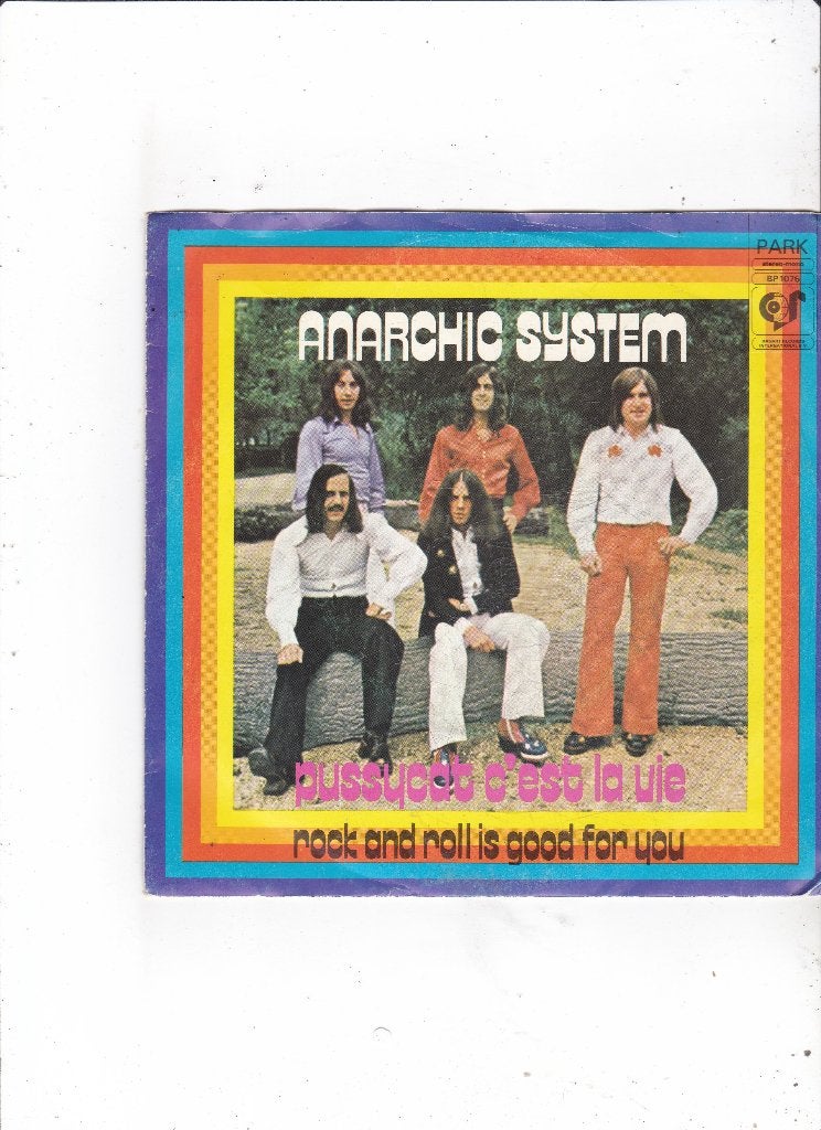 Single Anarchic System - Pussycat c'est la vie, Cd's en Dvd's, Ophalen of Verzenden, Gebruikt, 7 inch, Pop