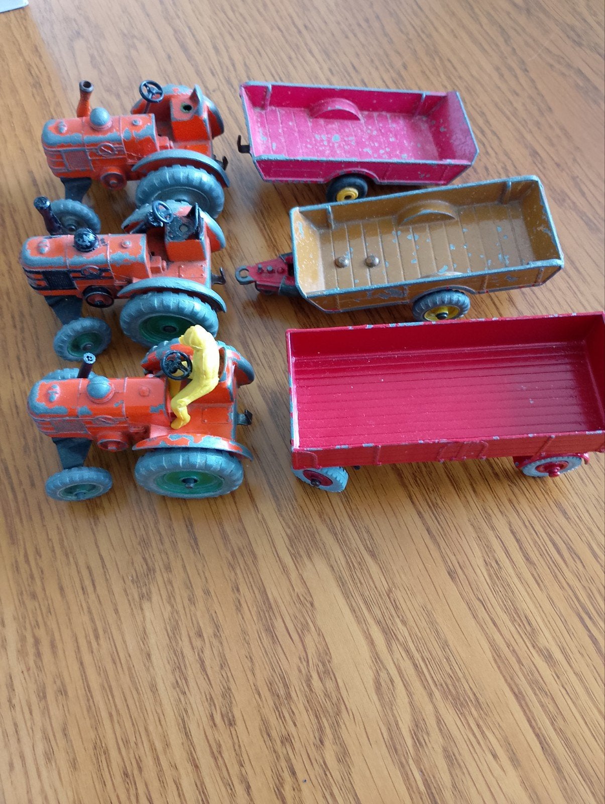 Vintage Dinky Toys Tractoren en Aanhangers Alleen ophalen, Ophalen, Gebruikt