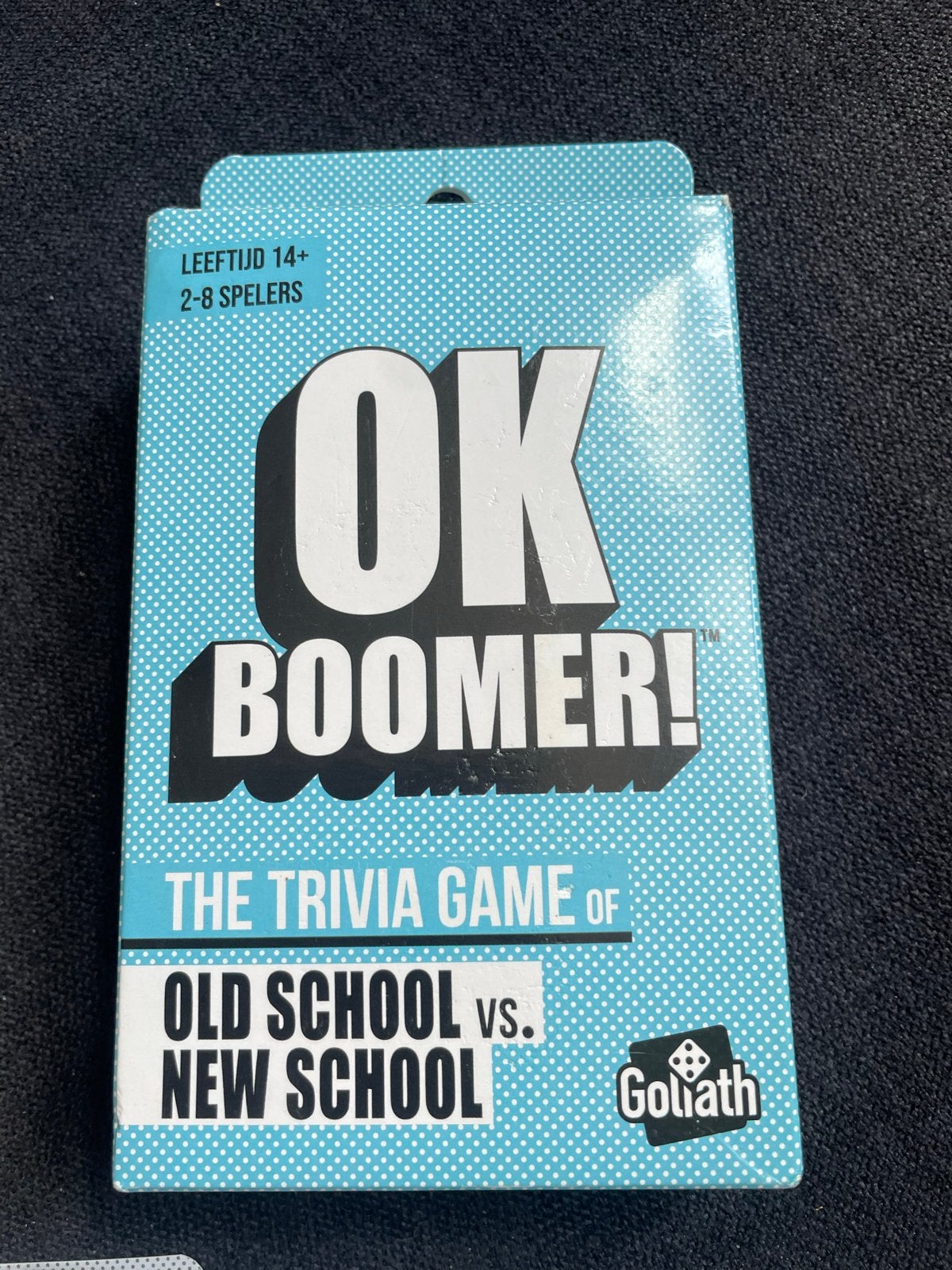 OK Boomer! Het Trivia Spel van Old School vs. New School, Drie of vier spelers, Ophalen of Verzenden, Gebruikt