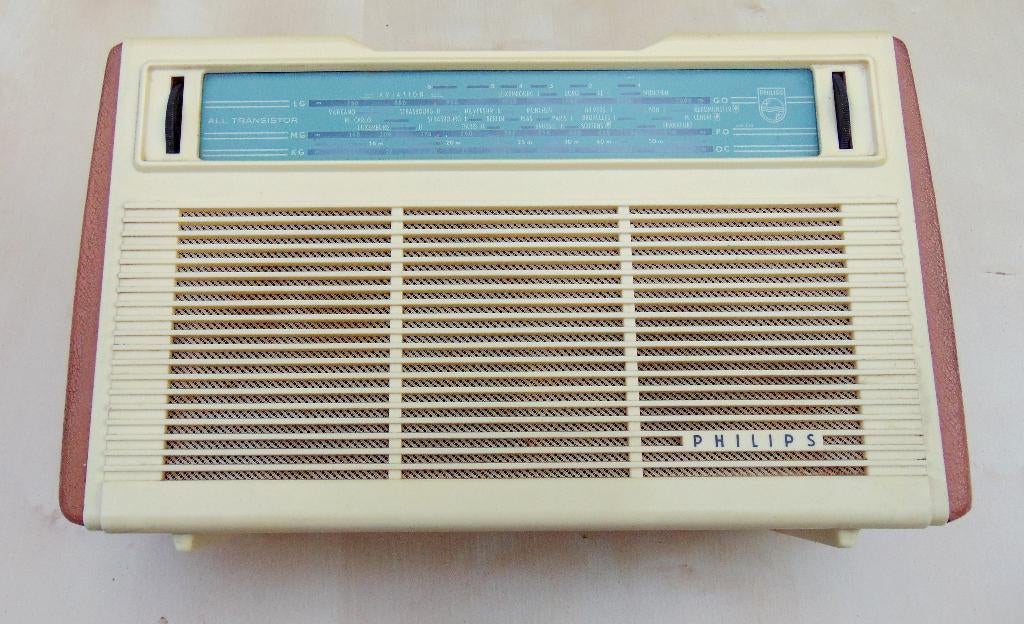 Philips L3X061 draagbare Transistor radio, Ophalen, Zo goed als nieuw, Radio