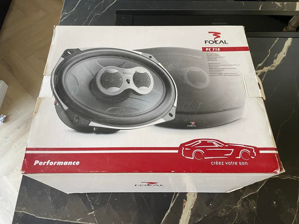 Focal PC 710 Ovale Auto Speakers - Krachtig Geluid, Auto diversen, Autospeakers, Ophalen of Verzenden, Gebruikt