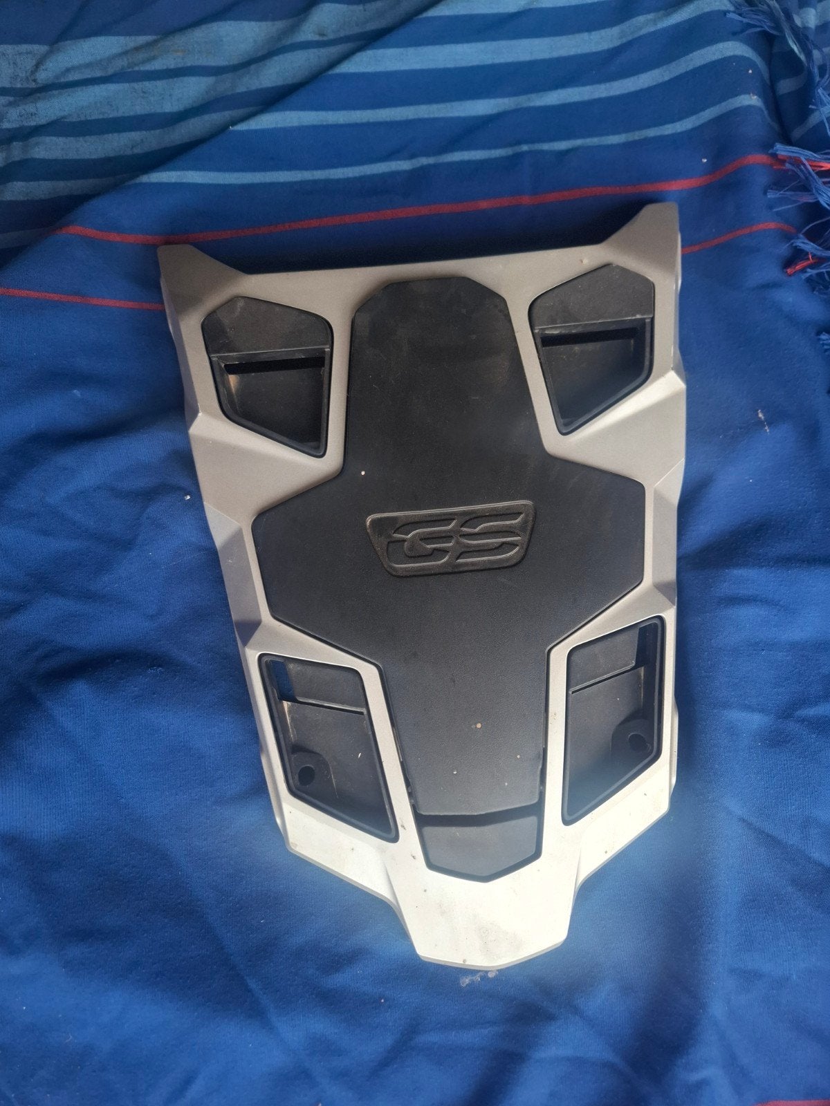 BMW GS Monoseat plaat- Zilver/Zwart, Motoren, Ophalen of Verzenden