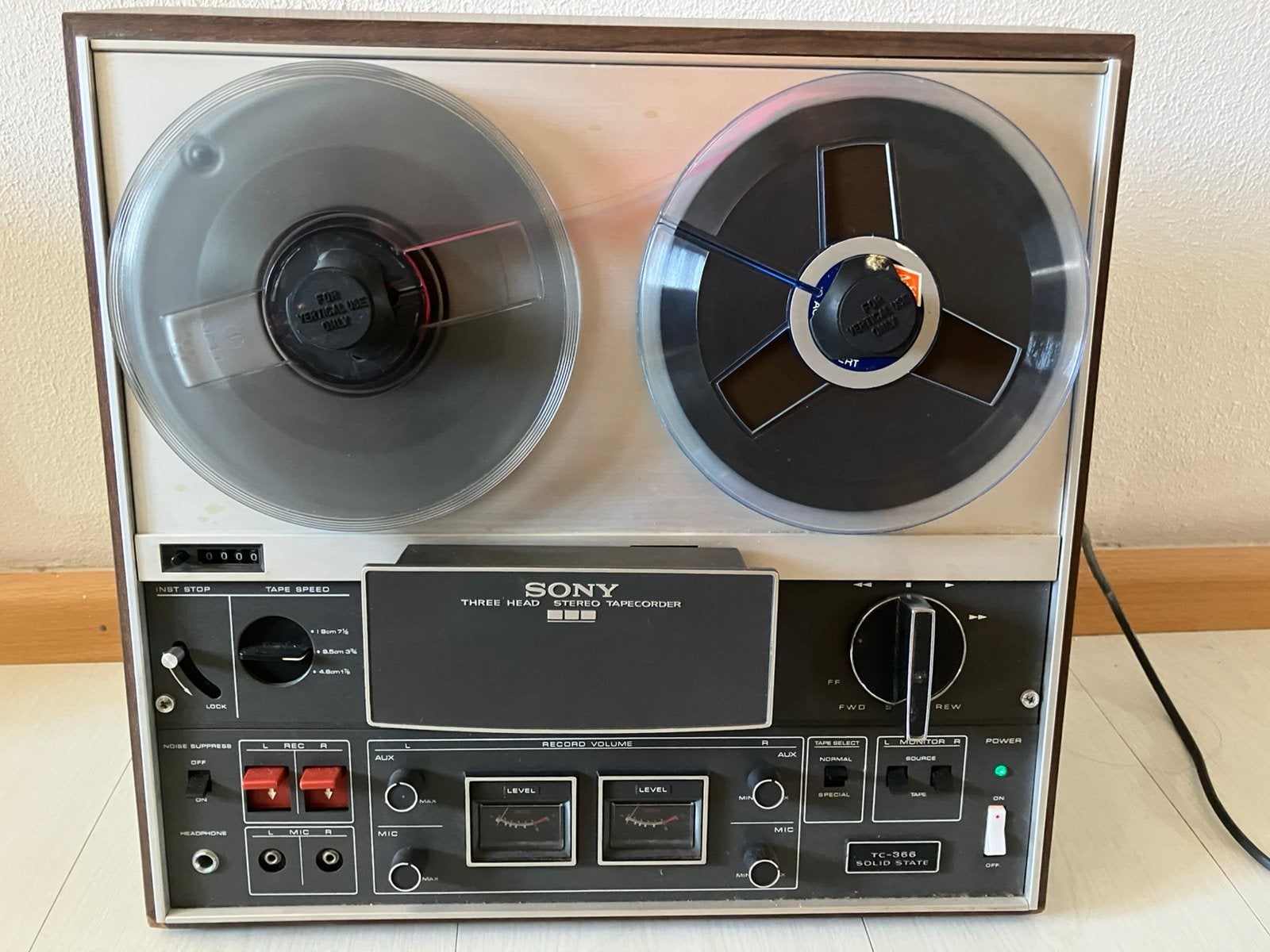 Sony Threeheaded Taperecorder TC-366, Audio, Tv en Foto, Bandrecorders, Ophalen, Bandrecorder