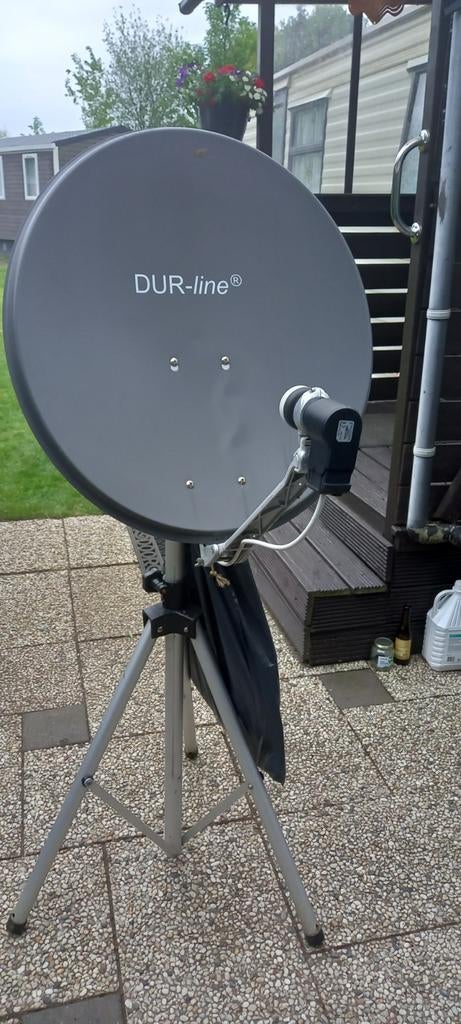 DUR-line Satelliet Schotel met Statief en Satfinder, Ophalen, Accessoire