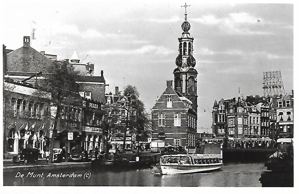 Amsterdam- -De Munt., Verzenden, 1940 tot 1960, Gelopen, Noord-Holland