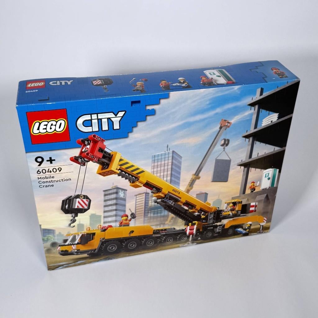 LEGO City 60409 Mobiele Bouwkraan – Nieuw / Sealed, Kinderen en Baby's, Speelgoed | Duplo en Lego, City, Lego, Nieuw, Ophalen of Verzenden