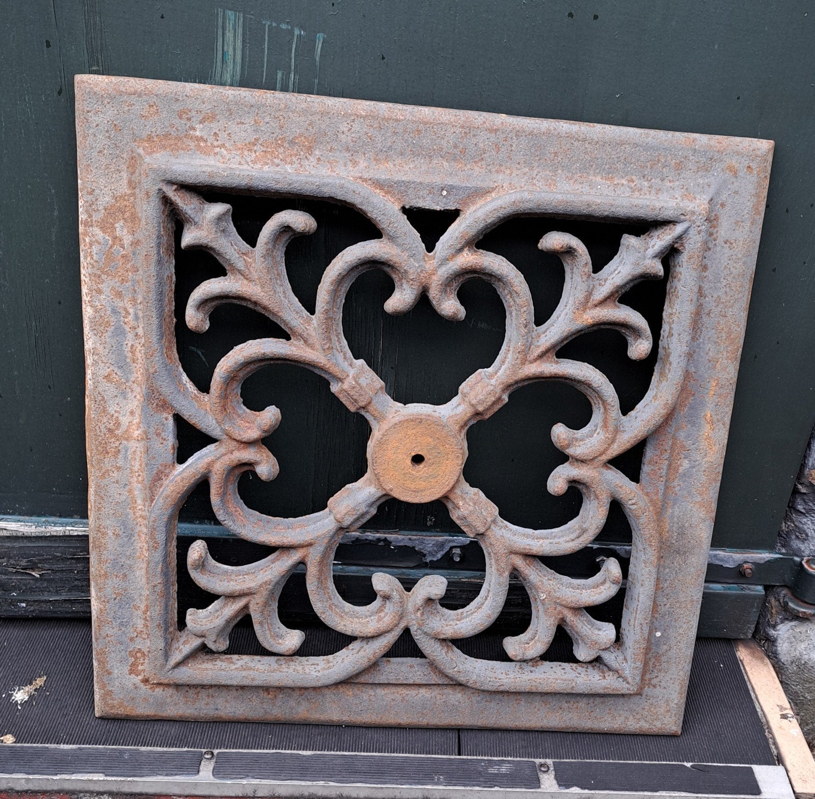 voet parasolvoet gietijzeren Parasolvoet ornament decoratie, Ophalen