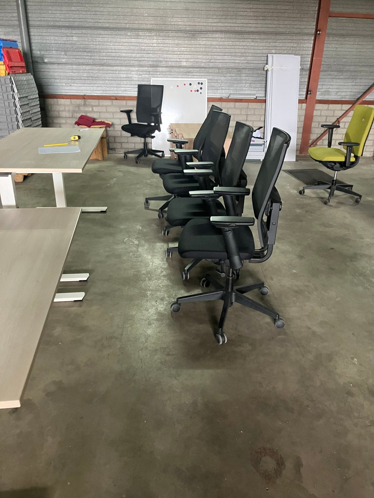 Bureau/Tafel 80 x 160, Huis en Inrichting, Ophalen, Gebruikt, Hout, In hoogte verstelbaar
