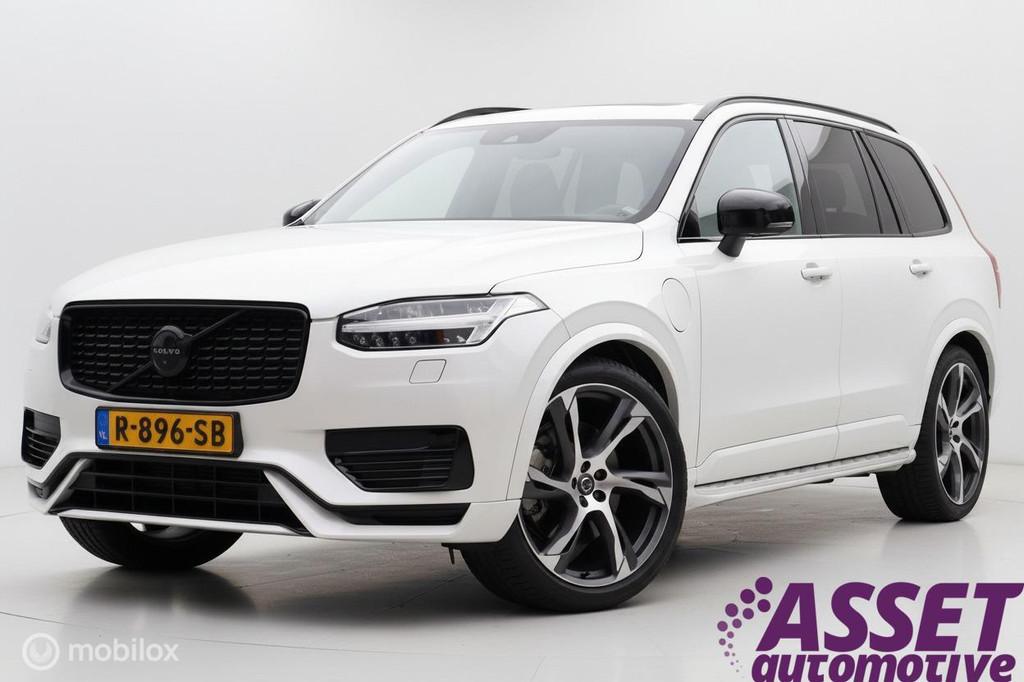 Volvo XC90 T8 Recharge R-Design inc BTW luchtvering/pano/360, Gebruikt, 4 cilinders, 1969 cc, 7 stoelen