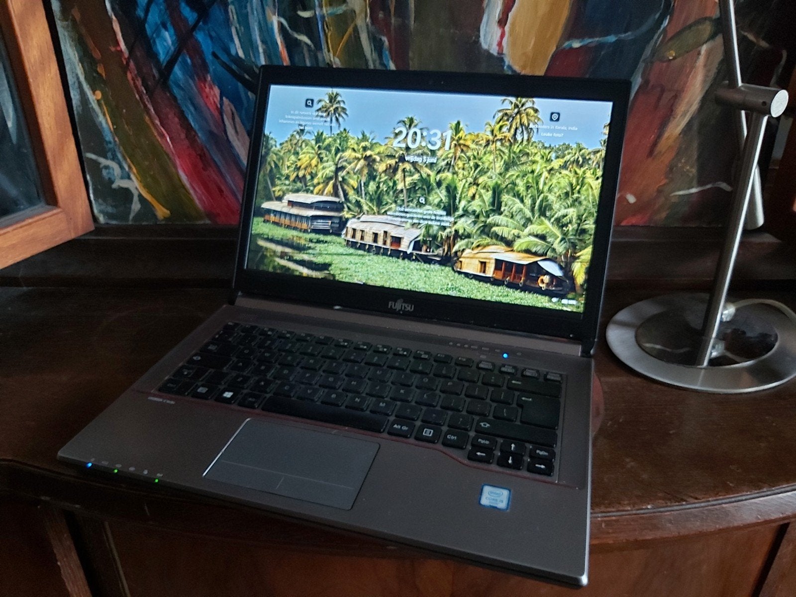 Fujitsu LifeBook 746: 14" Intel 2.4GHz 8R W11pro 235SSD, 2 tot 3 Ghz, 14 inch, Ophalen of Verzenden, Zo goed als nieuw