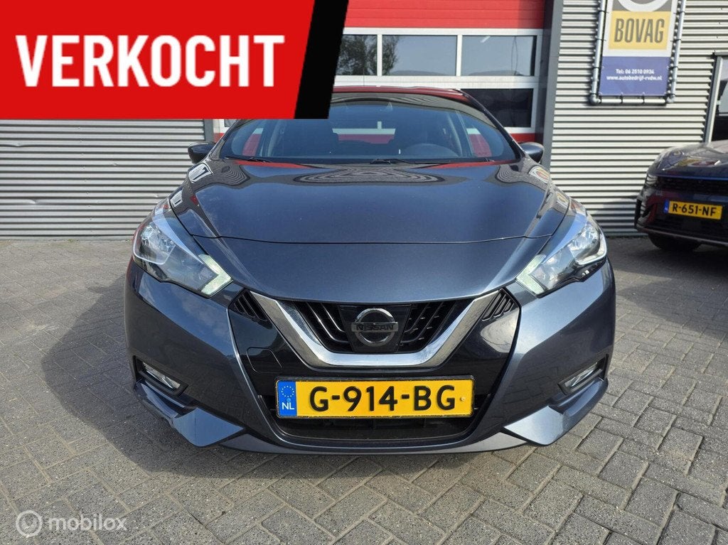Nissan Micra - 1.0 IG-T N-Connecta | Camera | Getint Glas |, Auto's, Nissan, Voorwielaandrijving, 101 pk, Euro 6, Origineel Nederlands