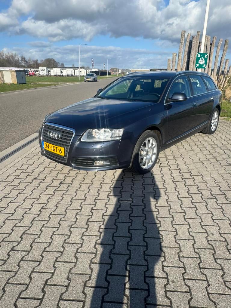 Audi A6 2.0 Tfsi Avant 125KW 2009 Blauw Leer, Auto's, Audi, Bedrijf, A6, Benzine, B, Stationwagon, Handgeschakeld, Origineel Nederlands