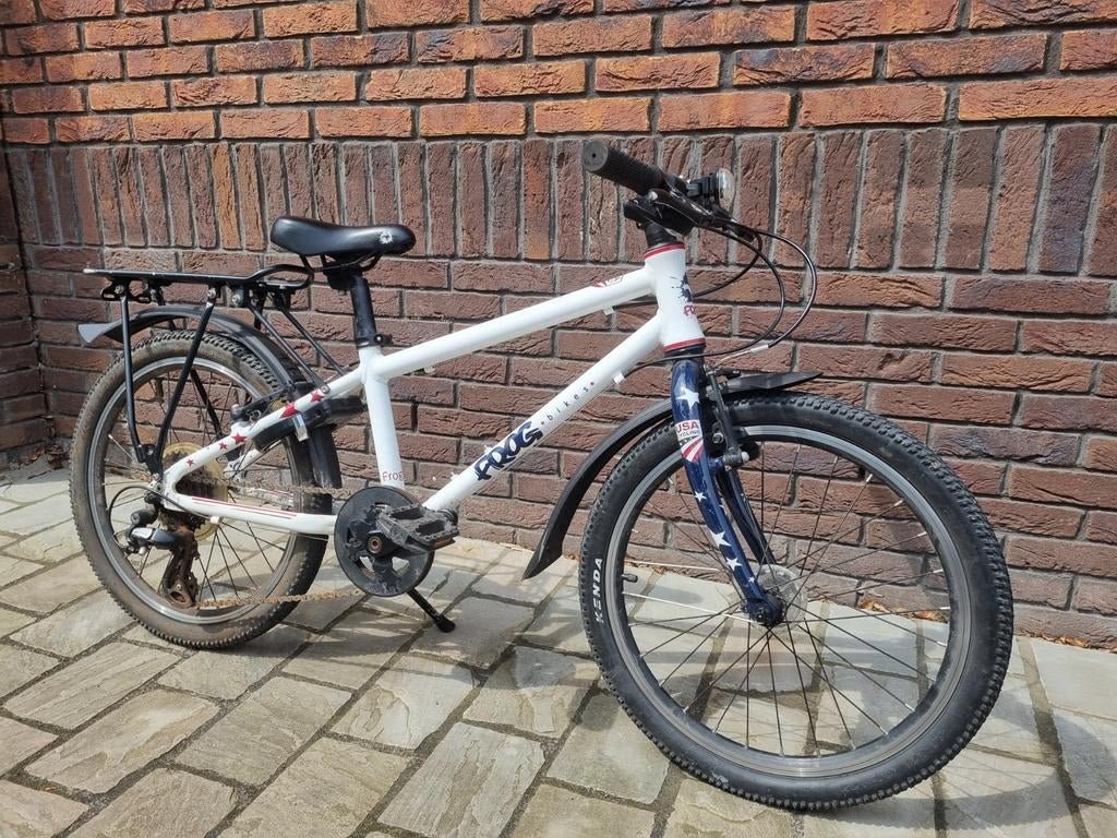 Frog 55 kinderfiets 20 inch - lichtgewicht -  fietsvakantie, Fietsen en Brommers, Fietsen | Kinderfietsjes, Ophalen, Velgrem, 20 inch of meer