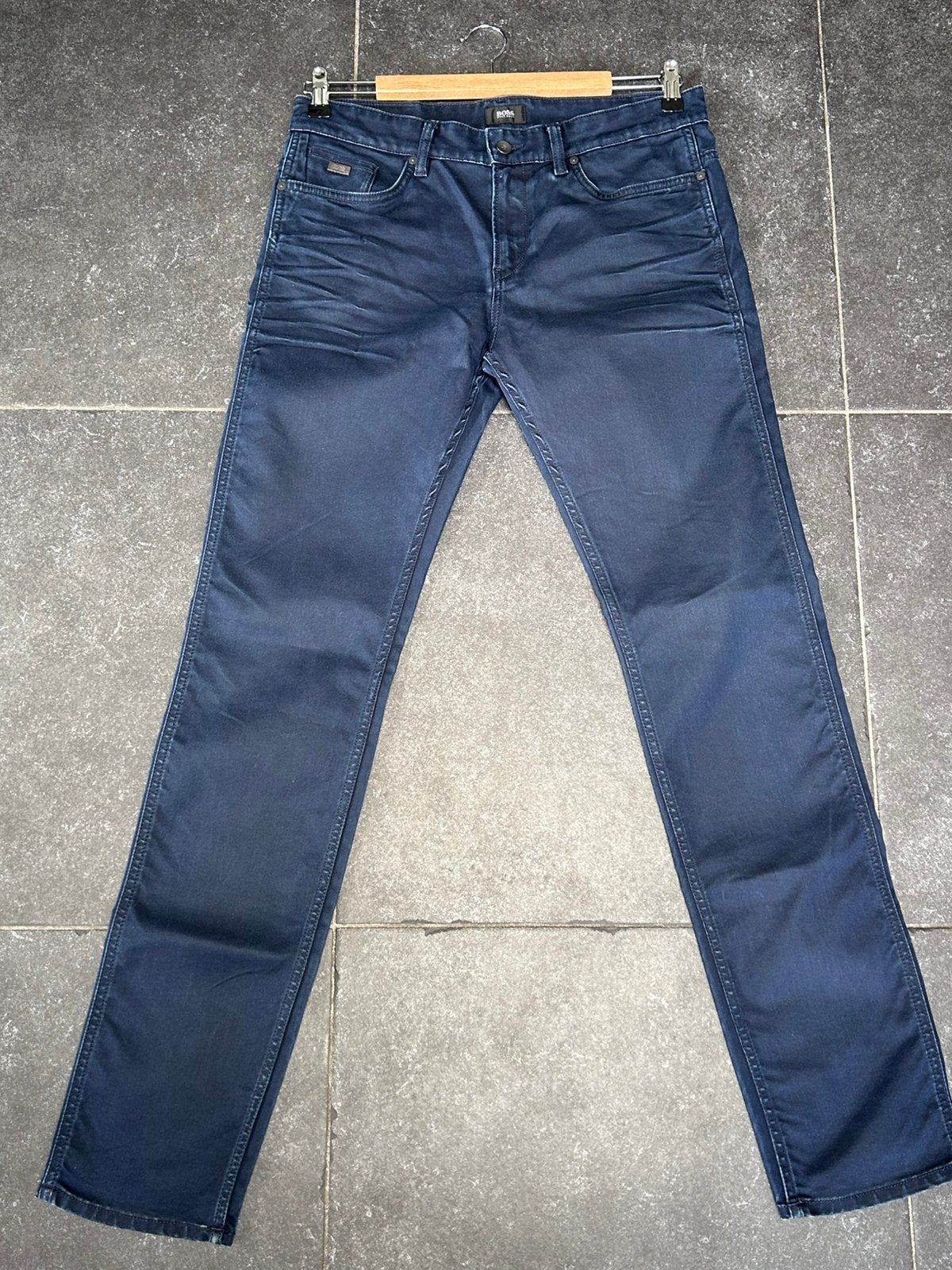 Hugo Boss jeans, Kleding | Heren, Spijkerbroeken en Jeans, Ophalen of Verzenden, Zo goed als nieuw, Blauw, W33 - W34 (confectie 48/50)