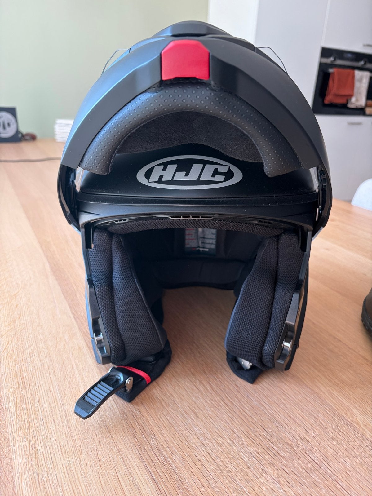 Complete motoroutfit: helm, jas, broek, handschoenen, laarze, Motoren, Kleding | Motorkleding, Ophalen, Nieuw met kaartje, Heren