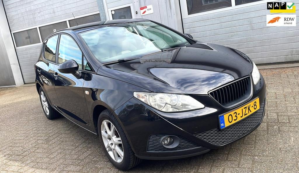 Seat Ibiza 1.6 Style 5DR 2009-Clima-Cruise-Velgen-APK, Auto's, Seat, Voorwielaandrijving, Stof, 4 cilinders, Origineel Nederlands