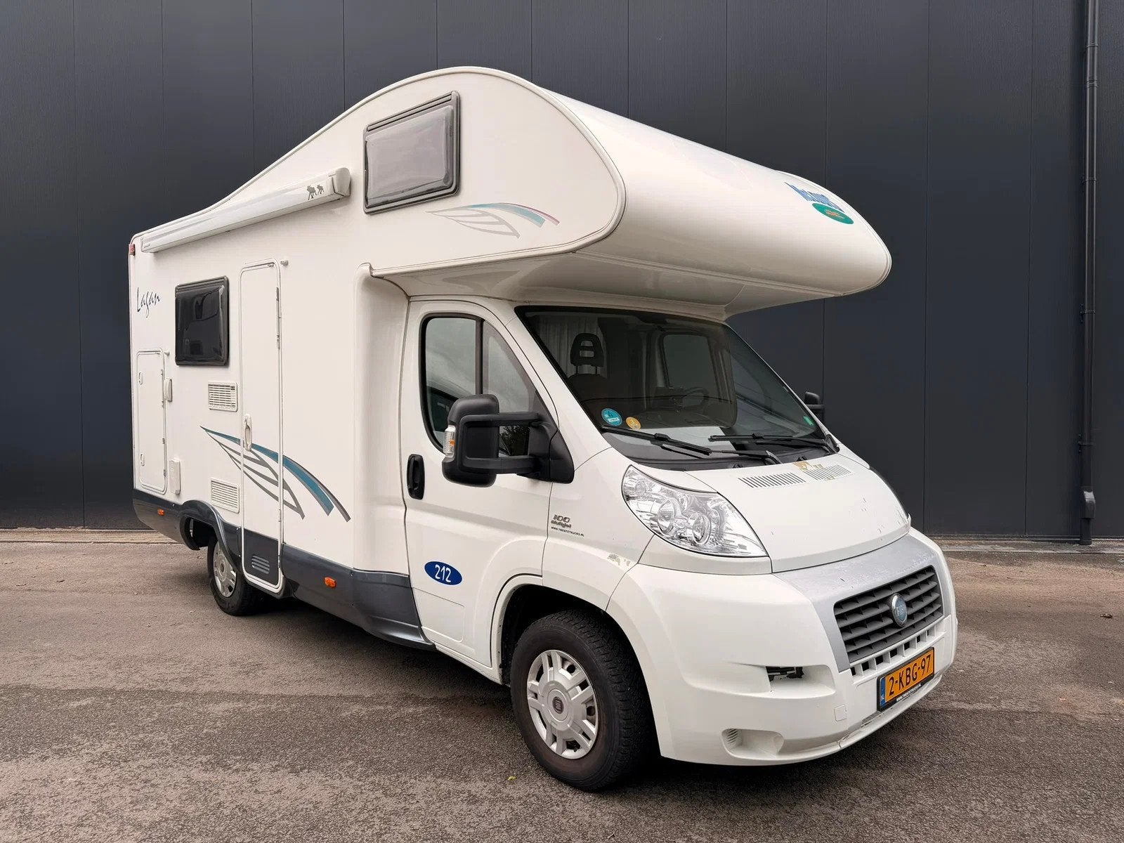 Fiat Ducato MC Louis Alkoof 5 person (bj 2007), Alkoof, Buitenlamp, Bedrijf, Fiat