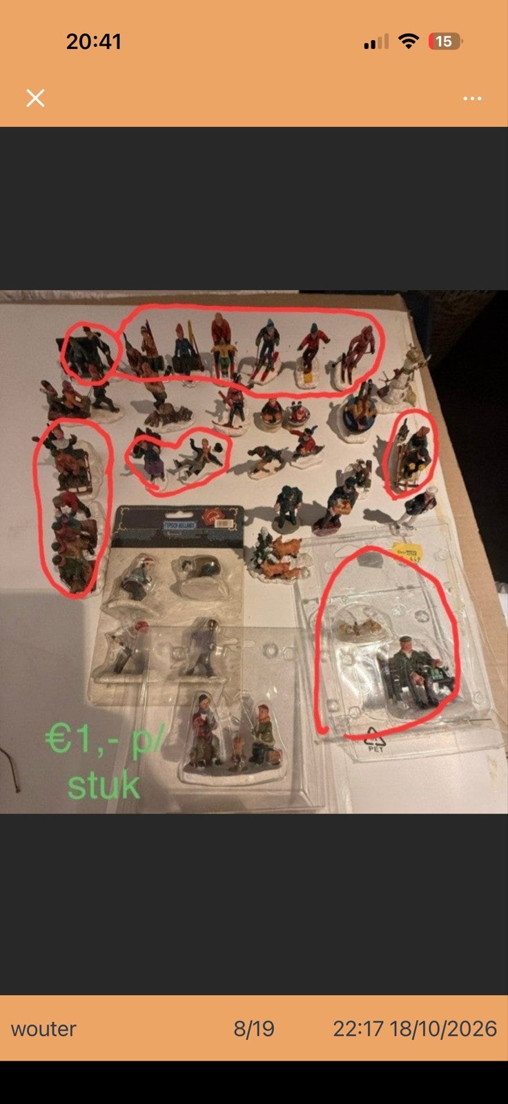 Diverse Lemax Miniatuurfiguren en Accessoires, Ophalen of Verzenden, Gebruikt