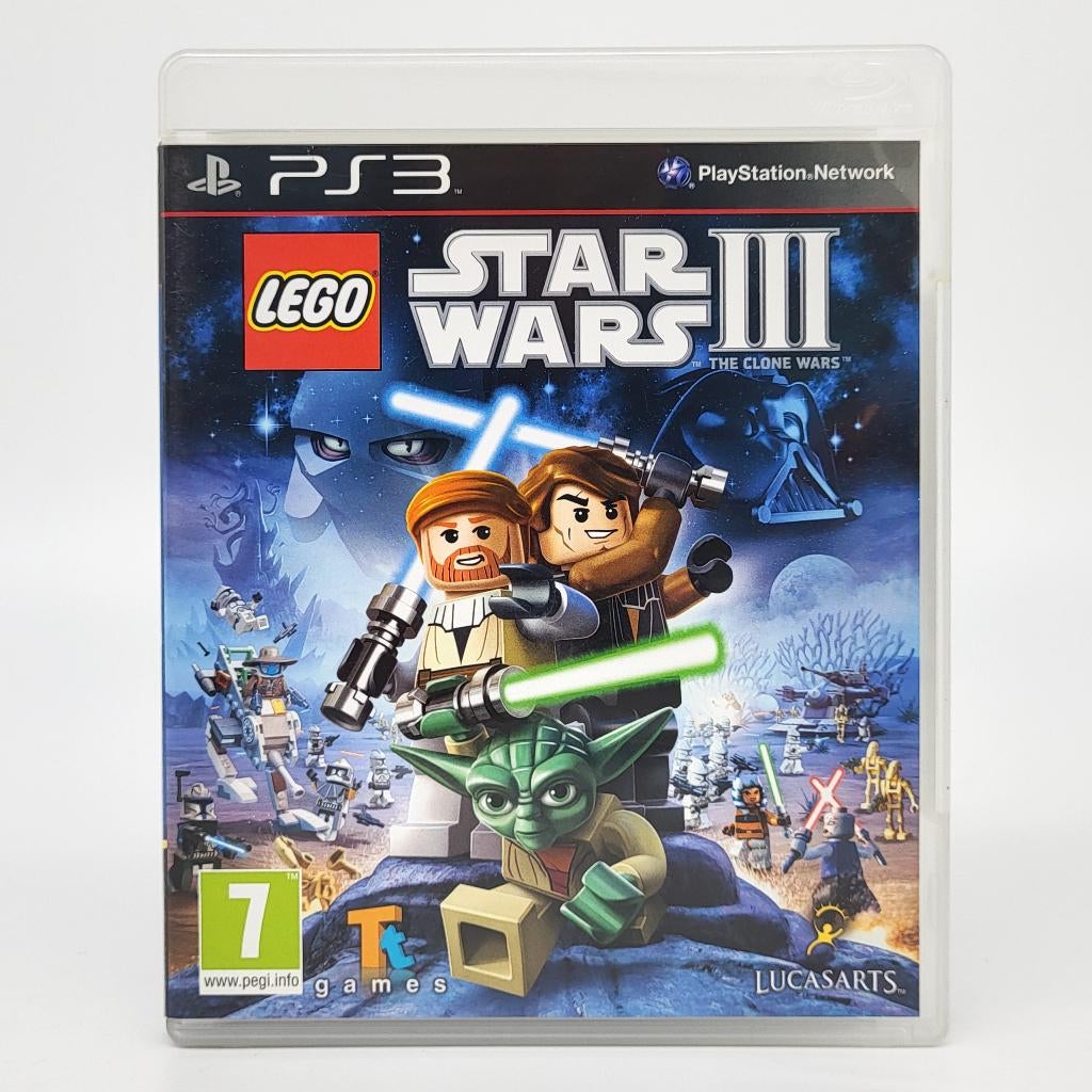 LEGO Star Wars III The Clone Wars - Playstation 3 PS3, Avontuur en Actie, Gebruikt, 2 spelers, Ophalen of Verzenden