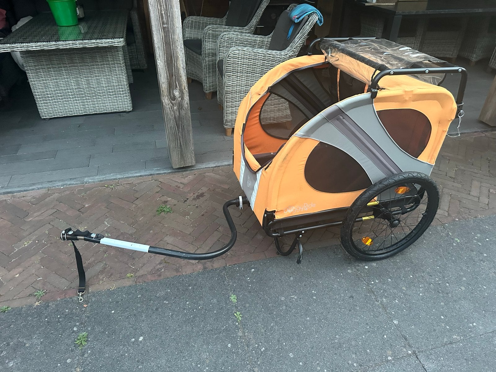 Hondenfietskar DoggyRide Novel 15 - Hoes beschadigd, Fietsen en Brommers, Ophalen, Gebruikt, Opvouwbaar, 20 tot 40 kg