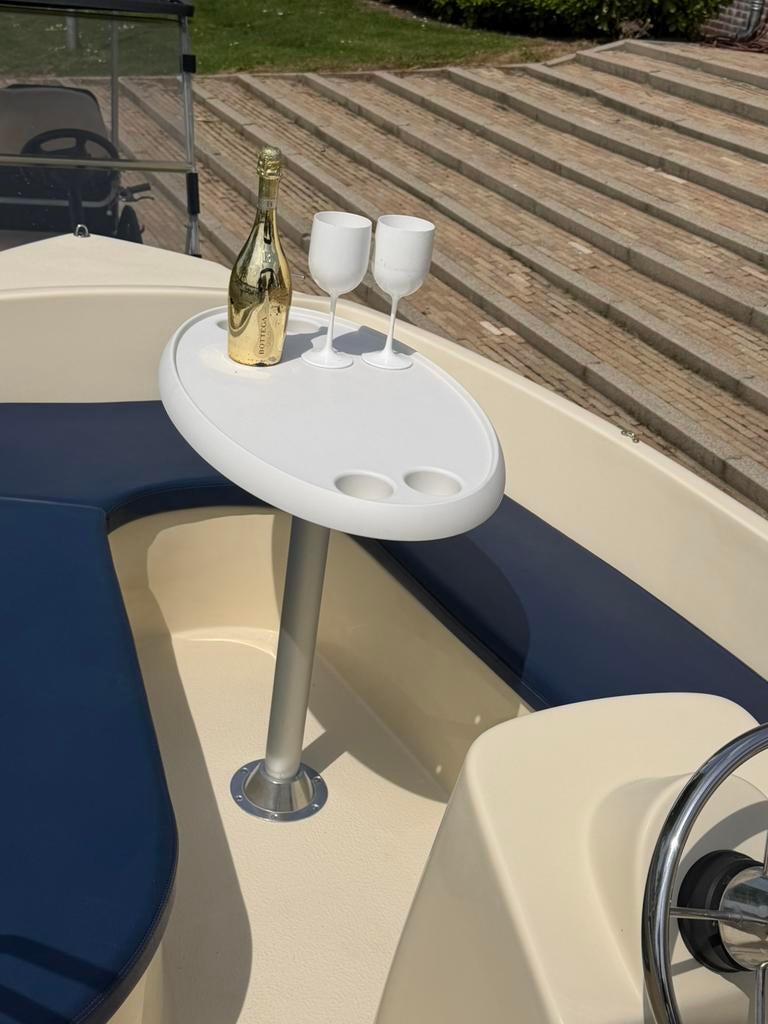 Topcraft 420 comfort inc honda 10pk en trailer, Watersport en Boten, Ophalen, Zo goed als nieuw