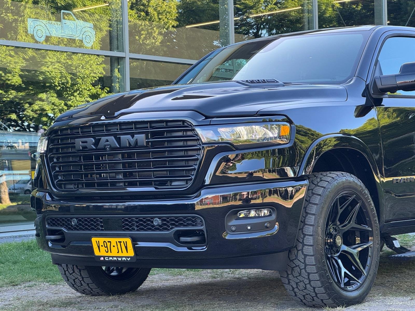 Dodge Ram 1500 2025 Laramie full spec. luchtvering, Pano, pa, Auto's, Automaat, Dealer onderhouden, Gebruikt, 2993 cc