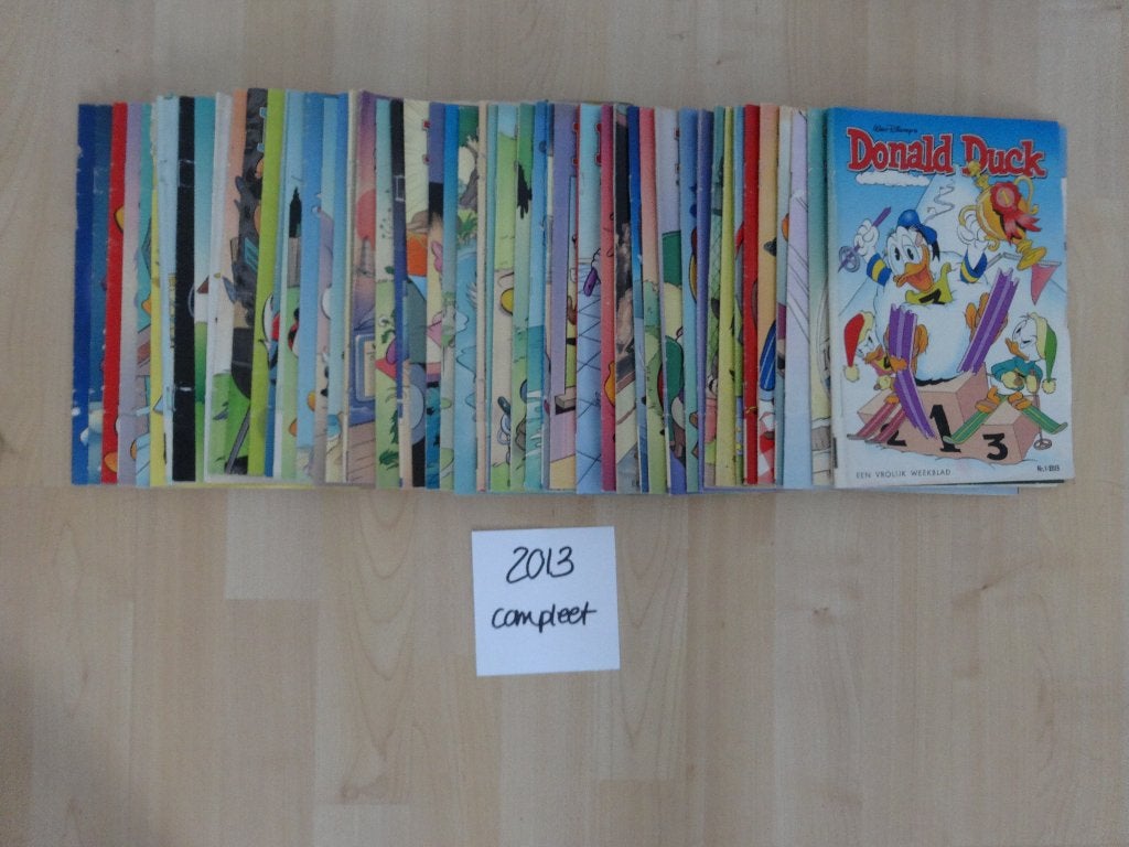 Donald Duck jaargang 2013 – compleet, Boeken, Complete serie of reeks, Ophalen of Verzenden, Zo goed als nieuw