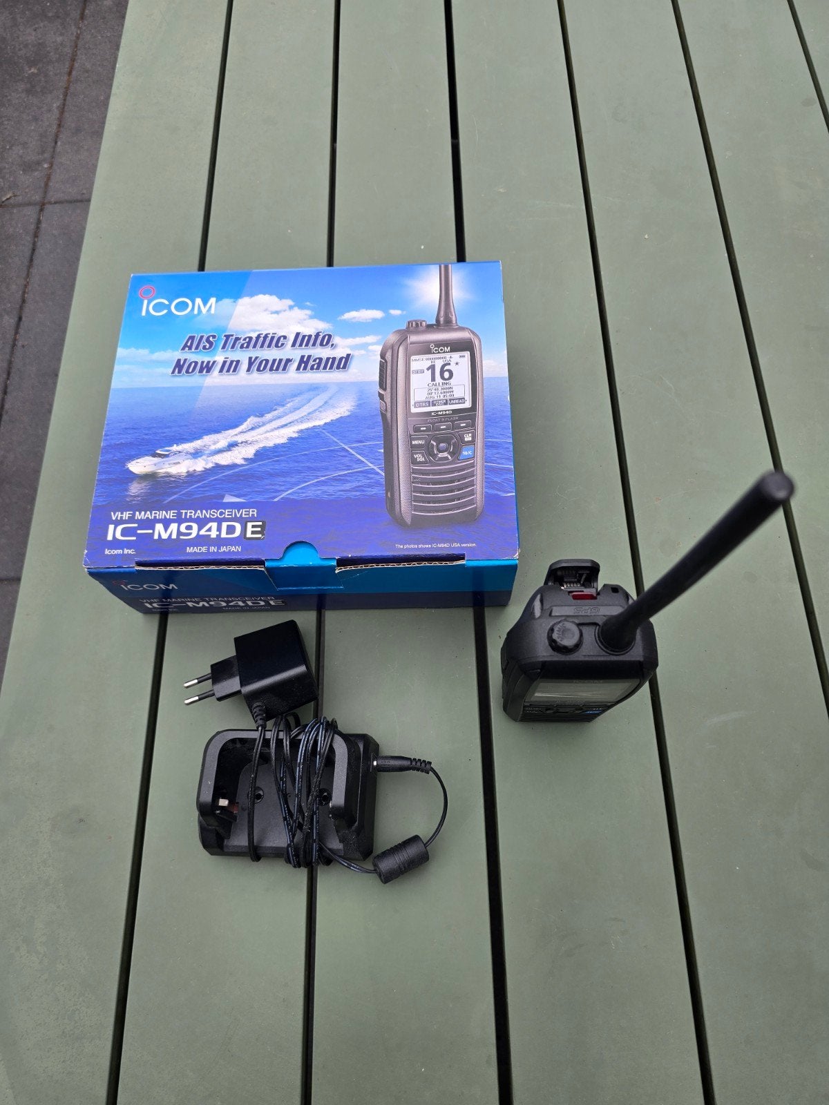 Icom IC-M94DE Marifoon met AIS en DSC, Ophalen of Verzenden, Zo goed als nieuw