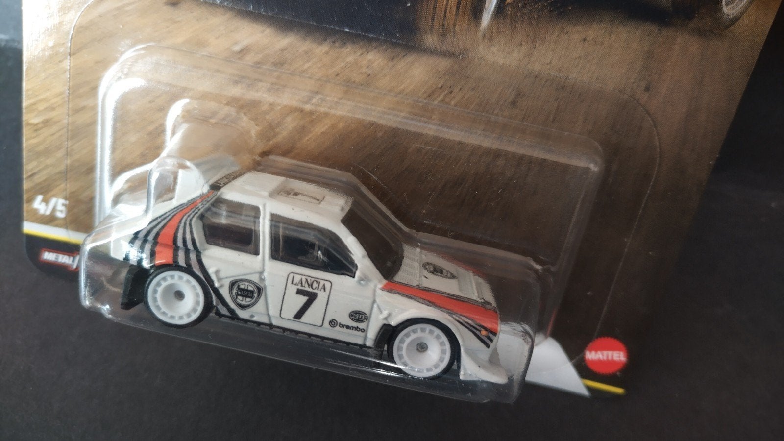 Lancia Delta S4 1:64 Hotwheels Premium Thrill Climbers Pol, Auto, Verzenden, Nieuw, M