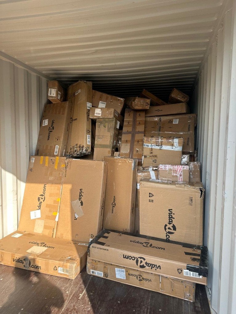 Grote partij retour pallets mix goederen Vidaxl, Ophalen of Verzenden, Overige categorieën