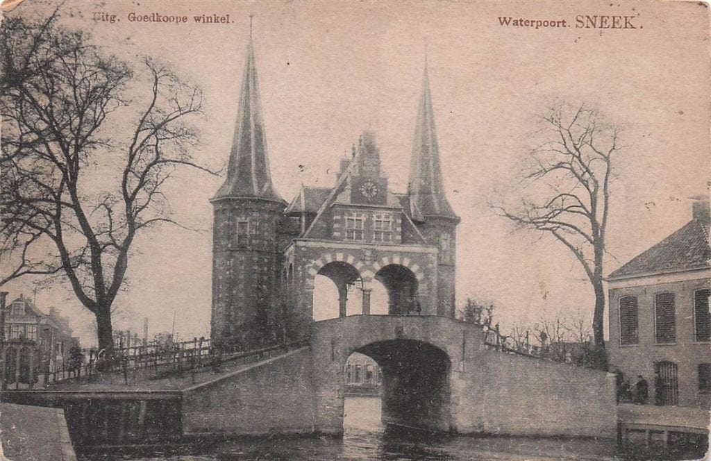 703-351-047 Waterpoort Sneek, Verzenden, Voor 1920, Friesland