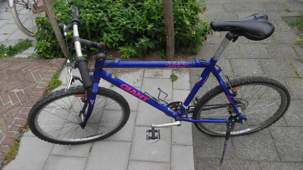 oldtimer / vintage ATB GIANT TRACK heren 20 inch, Fietsen en Brommers, Fietsen | Mountainbikes en ATB, Ophalen, Gebruikt, Heren