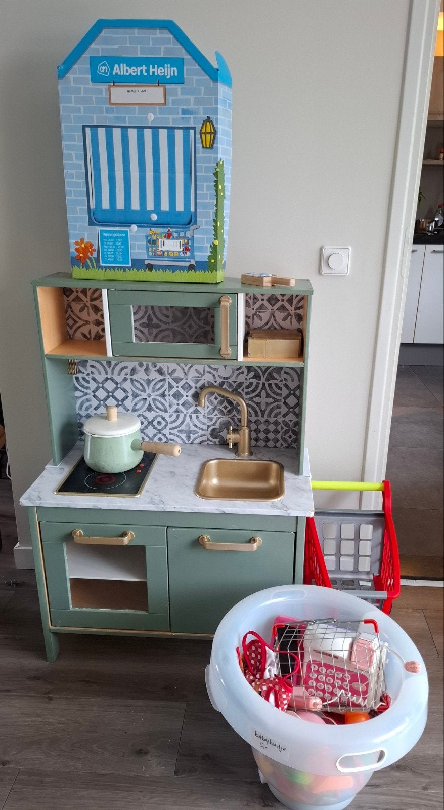 Ikea Duktig speelkeuken met accessoires, Ophalen, Gebruikt, Ontdekken