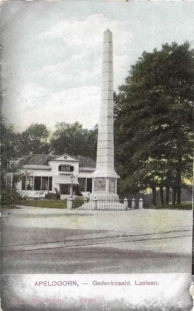 AK Apeldoorn - Gedenknaald Looman, Verzenden, Voor 1920, Ongelopen, Gelderland