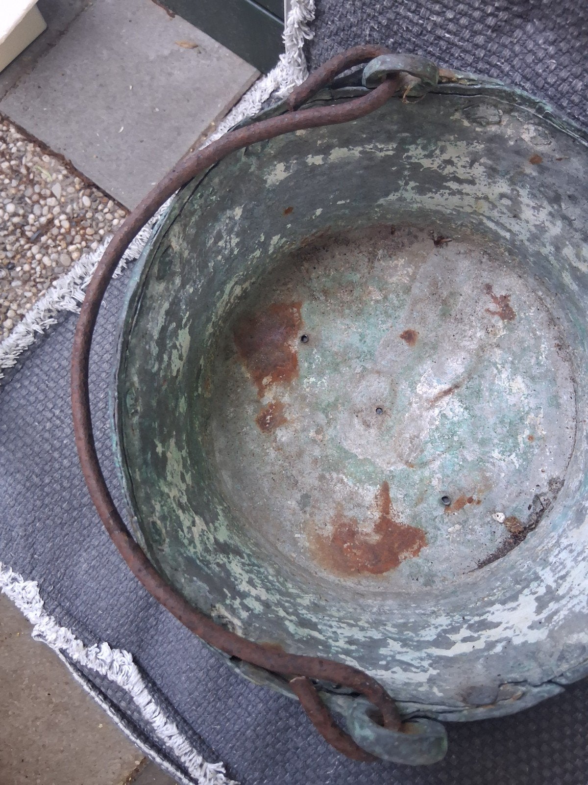 Grote Koperen Ketel/gaatjes in de bodem, Ophalen of Verzenden