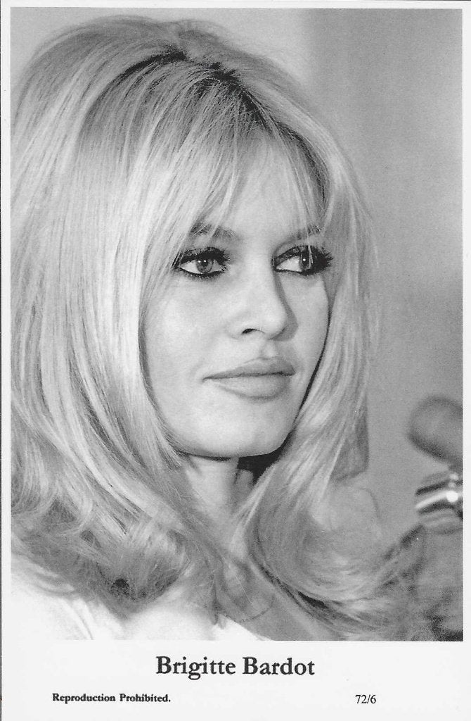 Filmsterren asichtkaart Brigitte Bardot, Verzenden, 1960 tot 1980, Ongelopen, Sterren en Beroemdheden