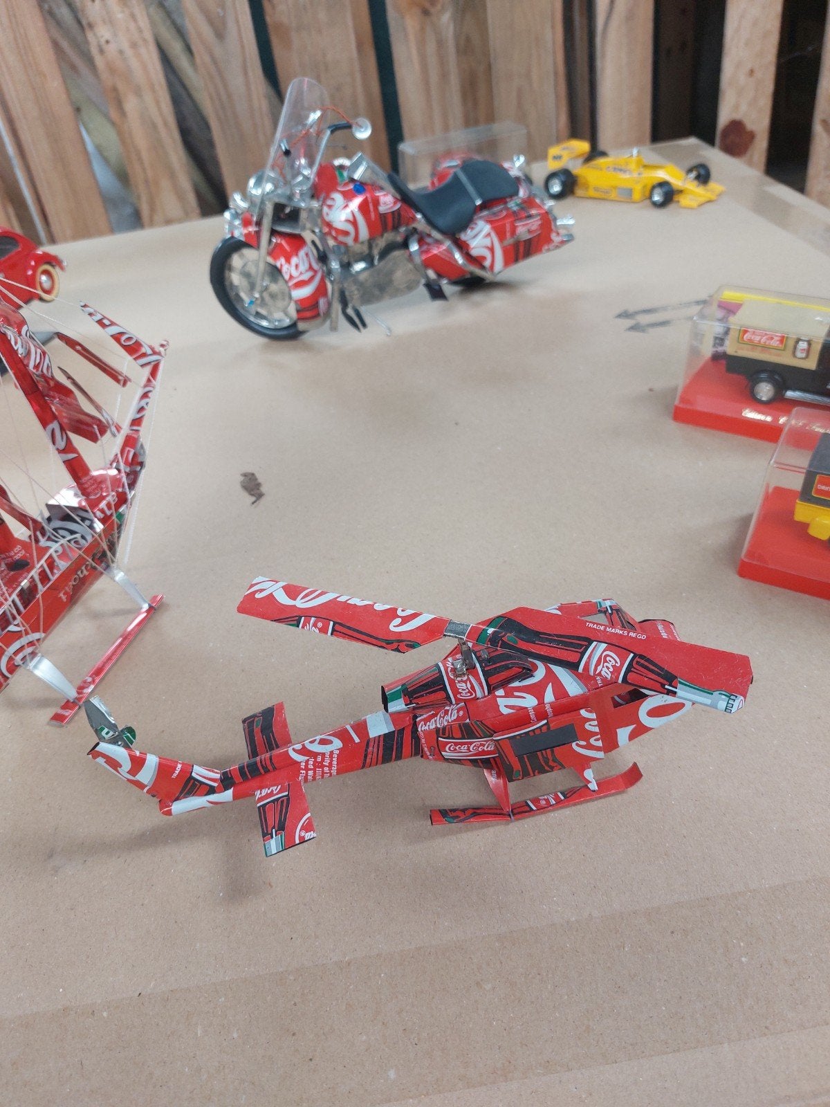 COCA-COLA helikopter, Verzamelen, Ophalen, Gebruiksvoorwerp