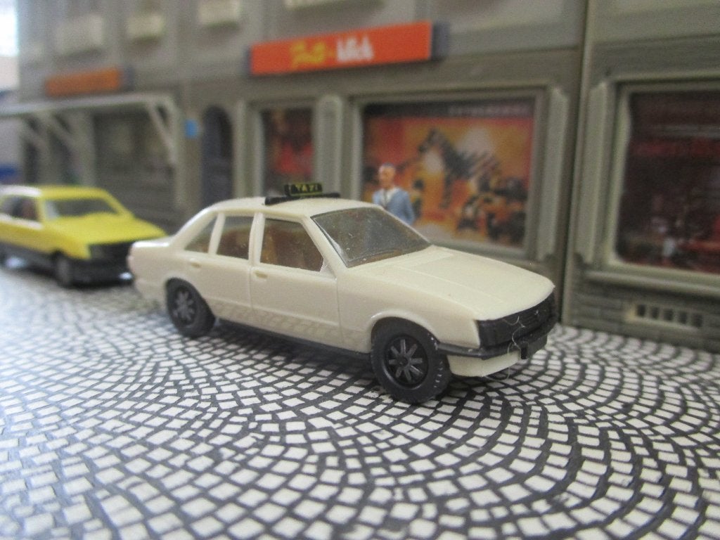 Opel Rekord E1 - Herpa Taxi, Ophalen of Verzenden, Zo goed als nieuw, Auto, Herpa