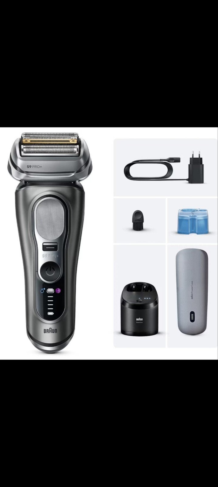 Braun Series 9 Pro+ Scheerapparaat met PowerCase, Witgoed en Apparatuur, Persoonlijke-verzorgingsapparatuur, Ophalen of Verzenden