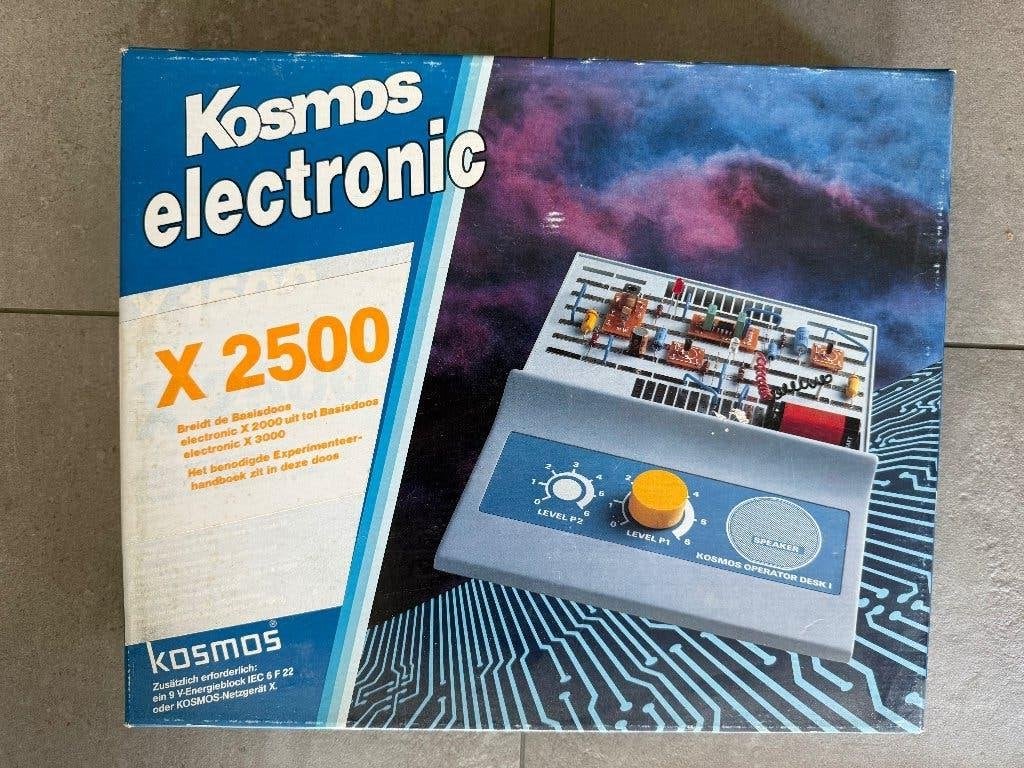 partij vintage elektronica-/experimenteerdozen., Ophalen of Verzenden, Gebruikt, Bouwen