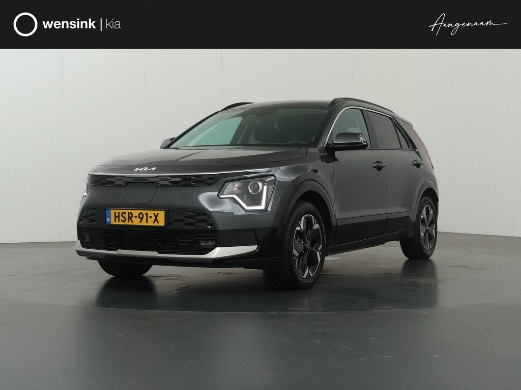 Kia Niro EV Light Advanced 64.8 kWh | Stoel / Stuurwielverwa, Auto's, Kia, Bedrijf, Te koop, Niro, ABS, Achteruitrijcamera, Adaptive Cruise Control