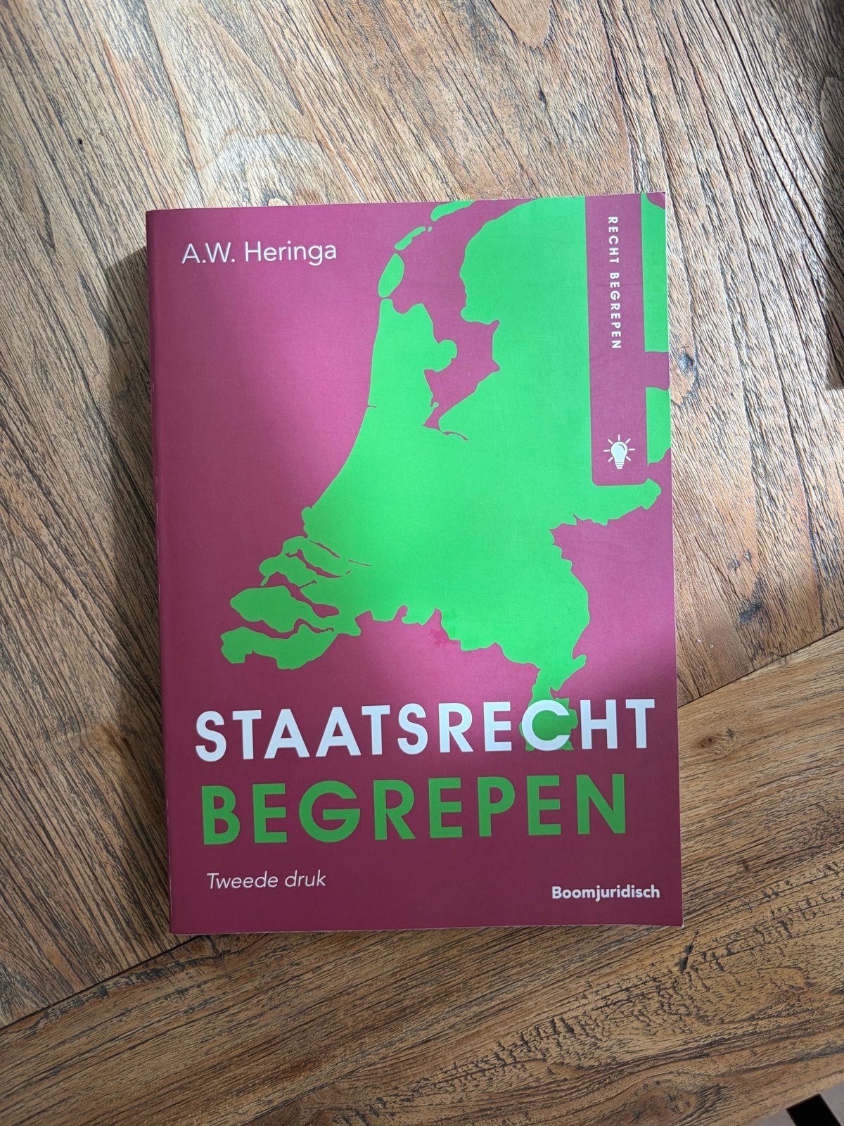 Staatsrecht Begrepen - A.W. Heringa (Tweede druk), Boeken, Ophalen of Verzenden, Gamma, Zo goed als nieuw, HBO