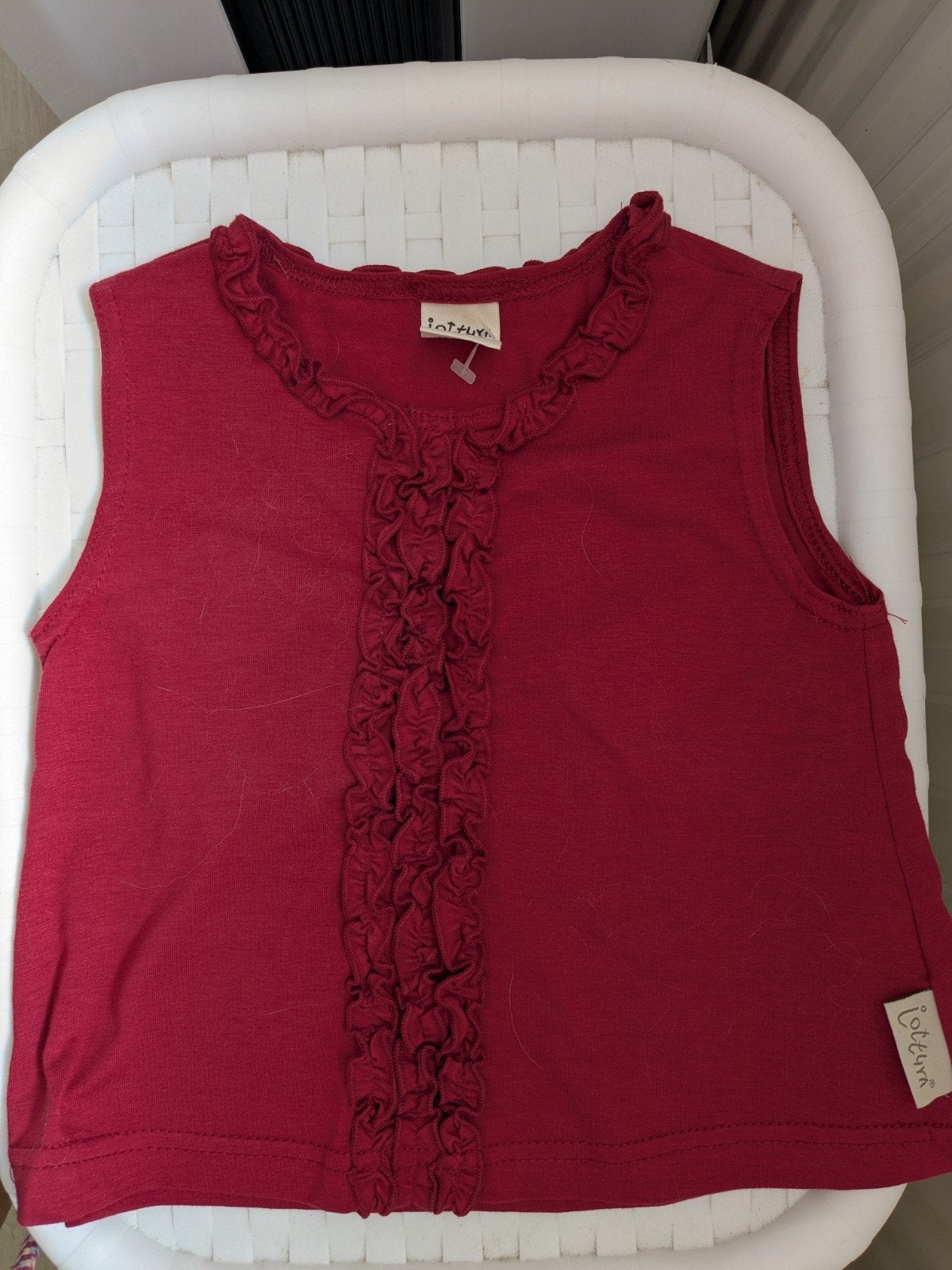 Jottum mooi rood shirtje maat 104, Kinderen en Baby's, Ophalen of Verzenden