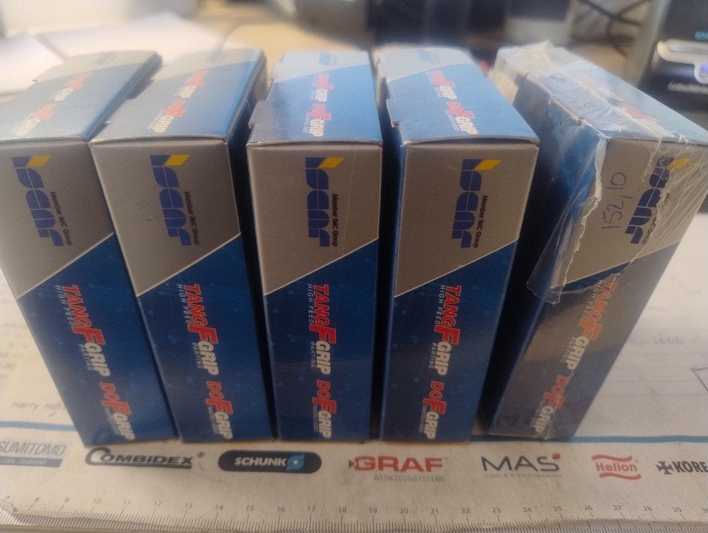 Iscar Steekbeitels 5 stuks, Ophalen, Nieuw, Minder dan 500 mm, Onderdeel