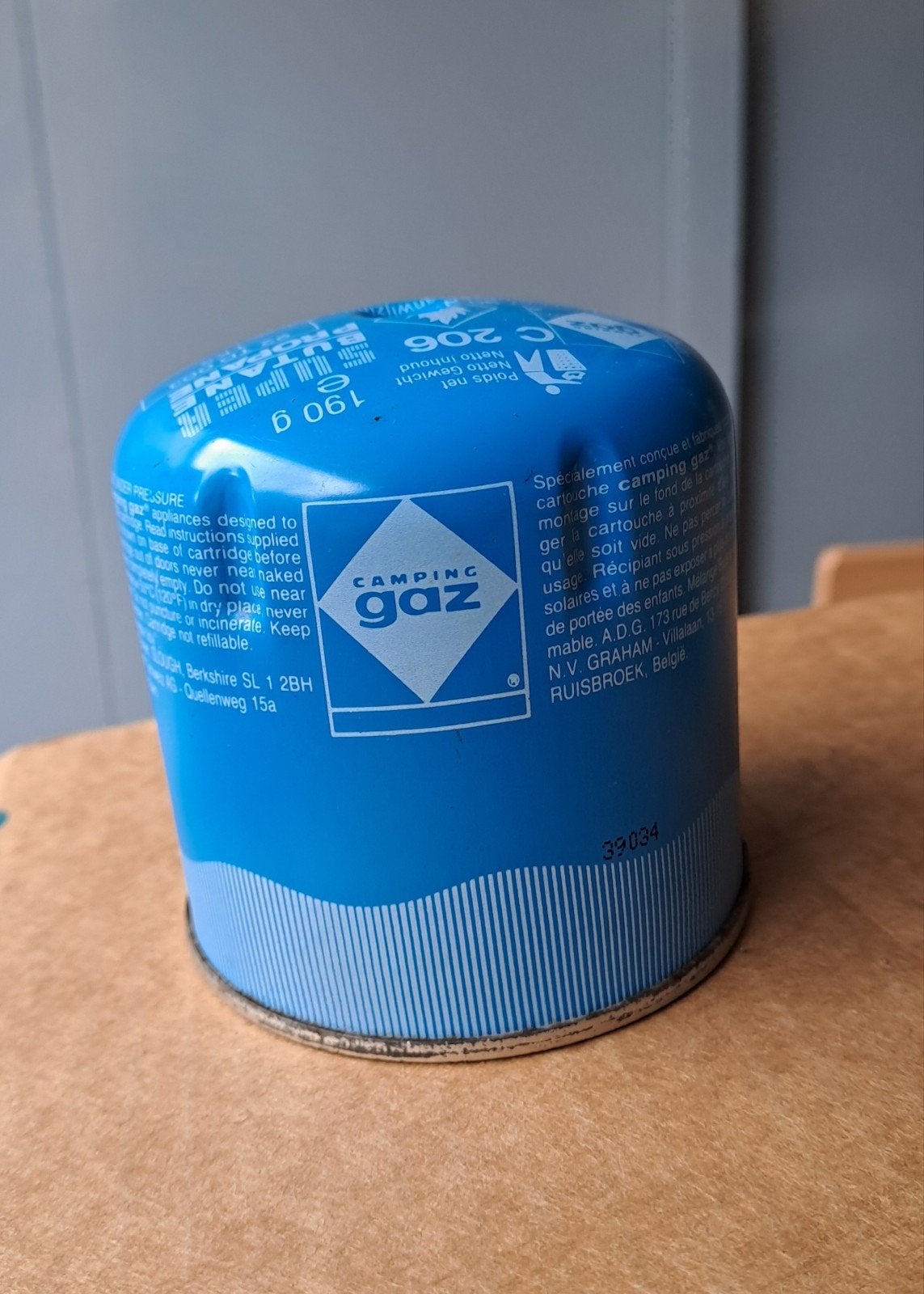 camping gas Gaz C 206 190 g, klein, Ophalen