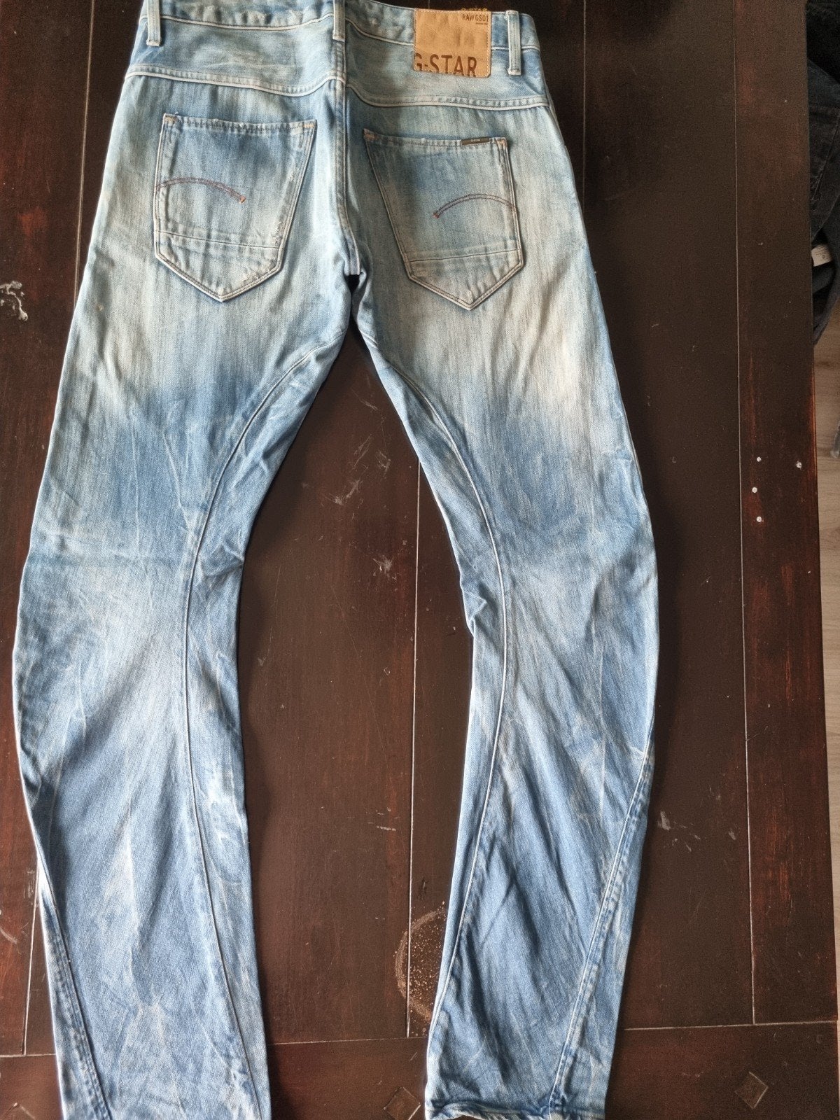 ZGAN CLASSIC G STAR RAW ARC 3D SLIM JEANS SIZE 32/36!!, G-Star Raw, Blauw, W32 (confectie 46) of kleiner, Ophalen of Verzenden