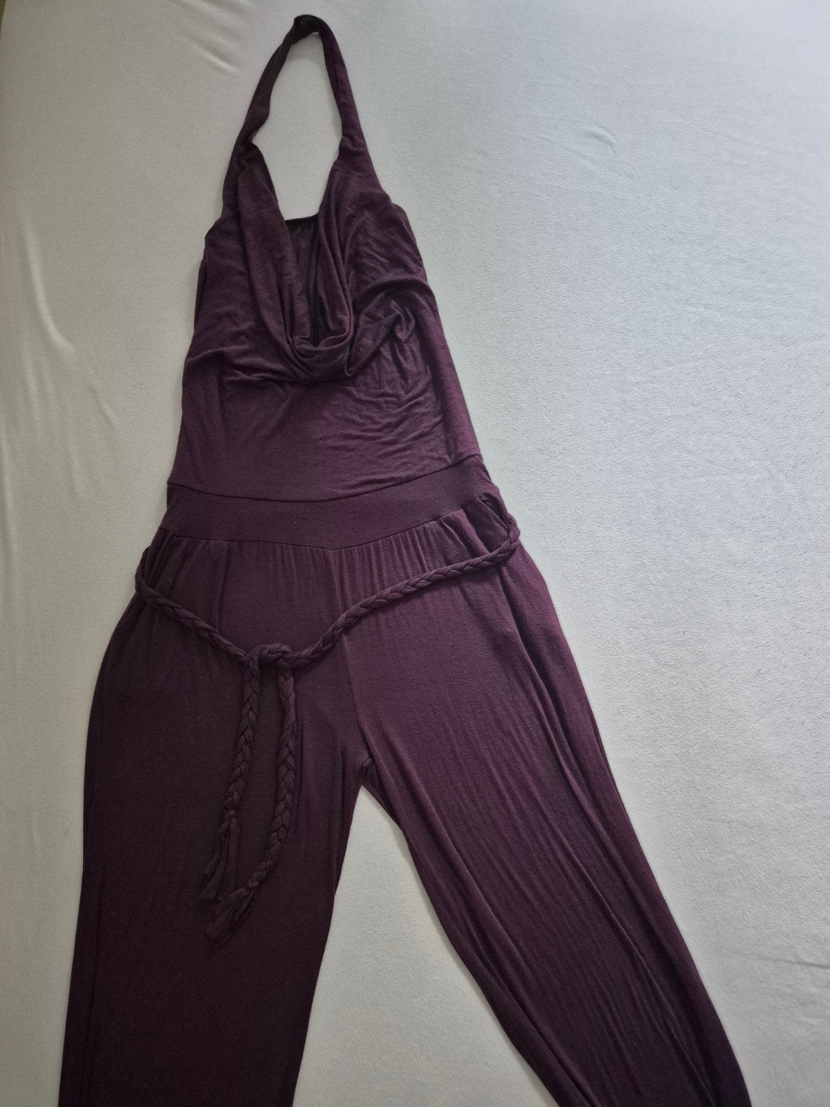 Aubergine Jumpsuit Maat S, Ophalen of Verzenden