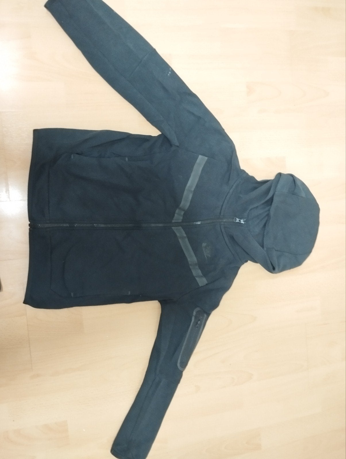 Nike Tech Fleece Pak Zwart - Maat 137/147 (M), Kinderen en Baby's, Gebruikt, Jongen of Meisje, Ophalen of Verzenden, Setje